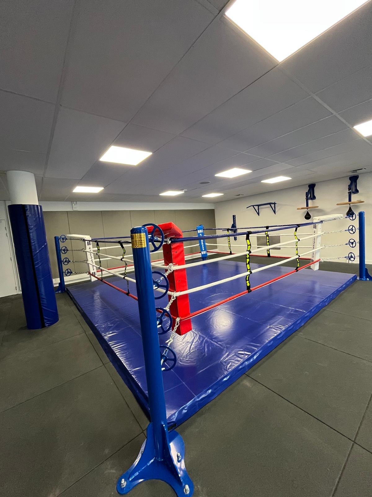 Installation d’une salle de boxe